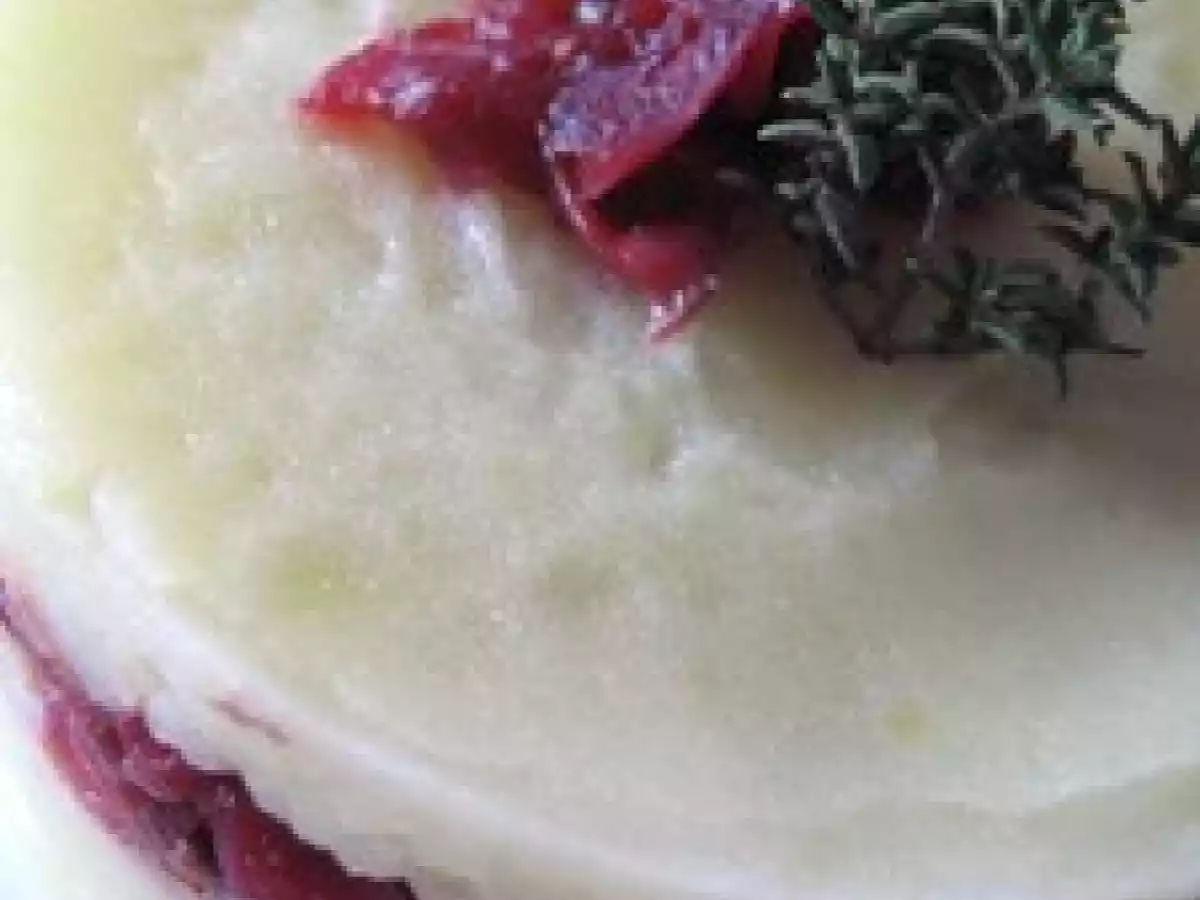 Semaine du chou rouge : Parmentier de confit de canard à la compotée de chou rouge... - photo 2