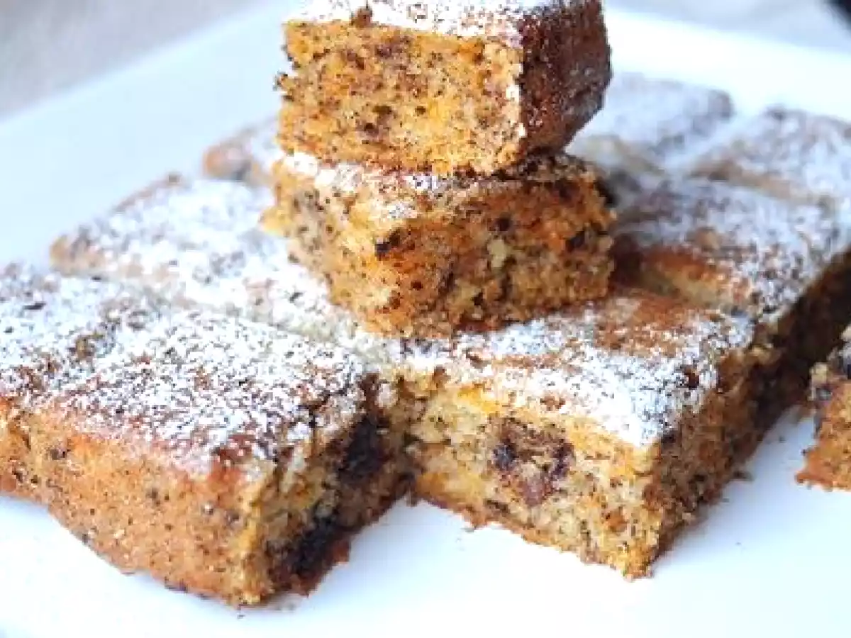 Semaine du goût, Carrot cake façon brownie à l'huile d'argan