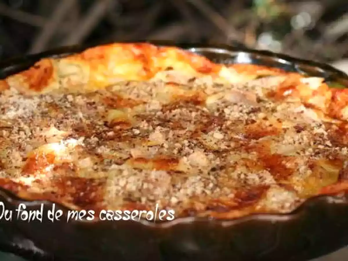 Semaine du goût : clafoutis aux poires et reblochon