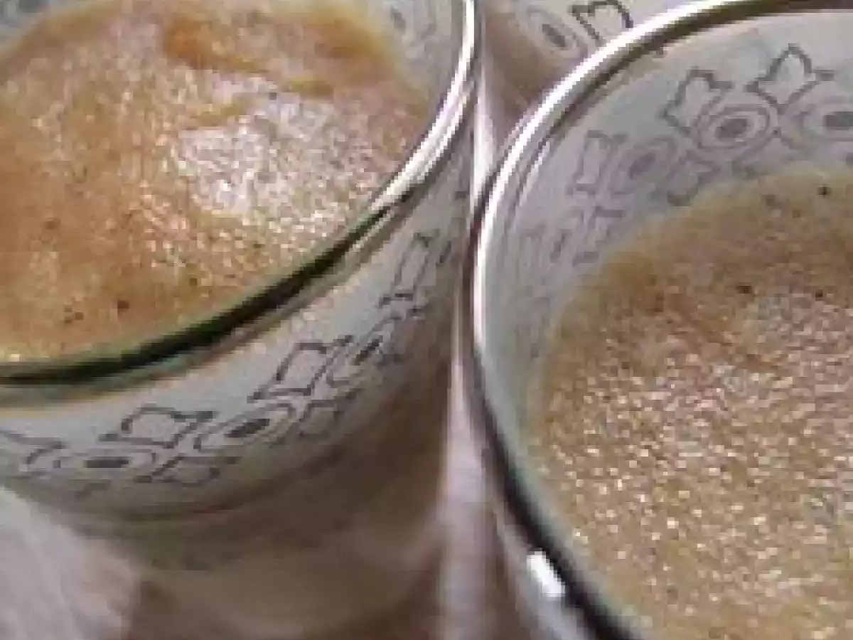 Semoule au lait épicé et aux oranges confites - photo 2