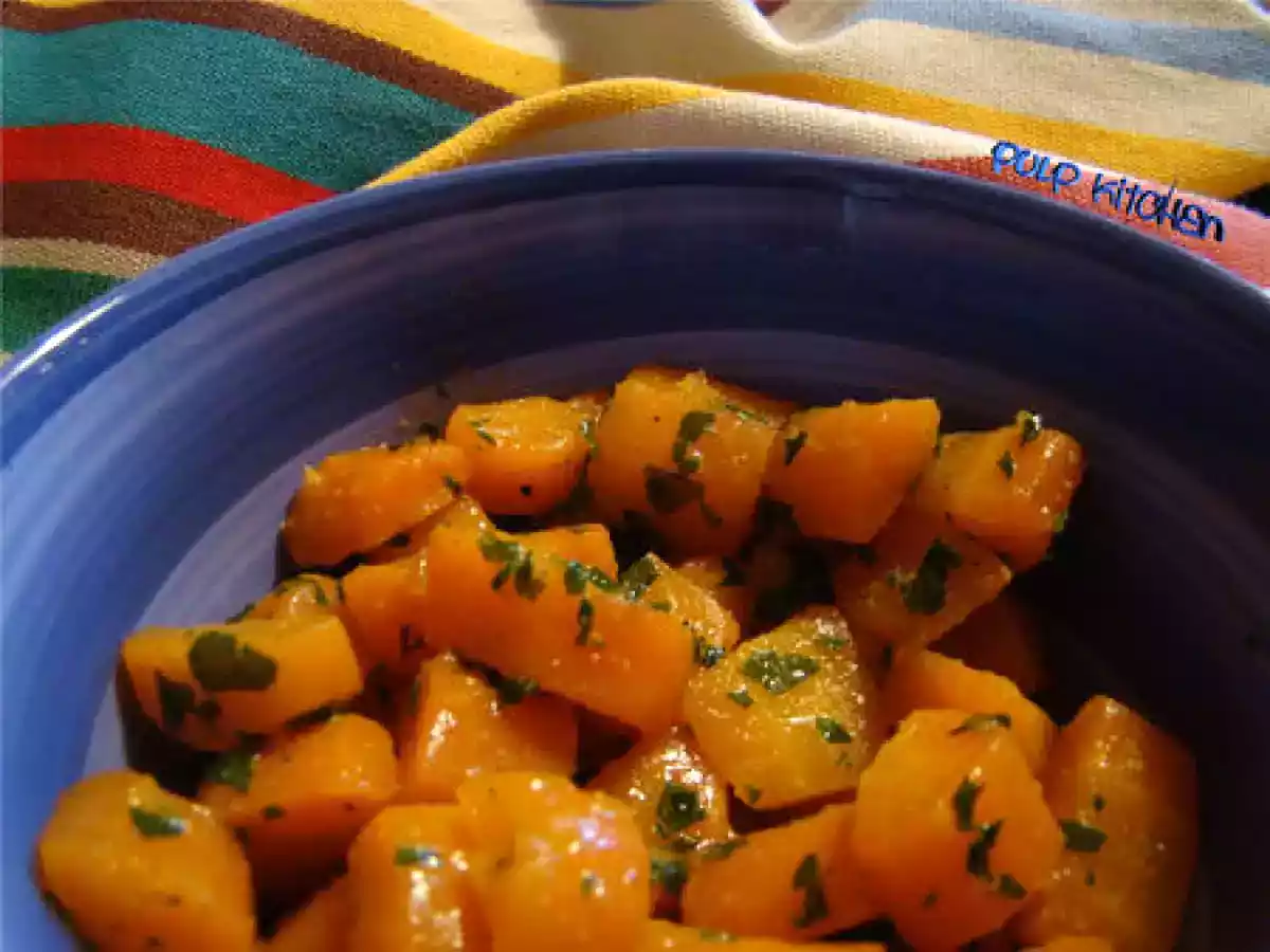 SI FACILE : des carottes glacées au cumin