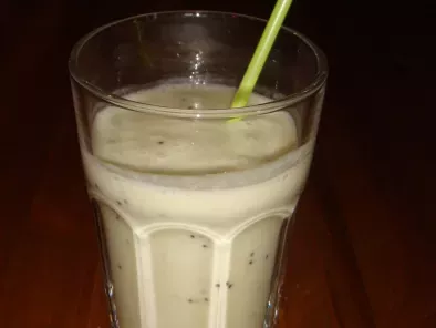 Smoothie au lait de coco