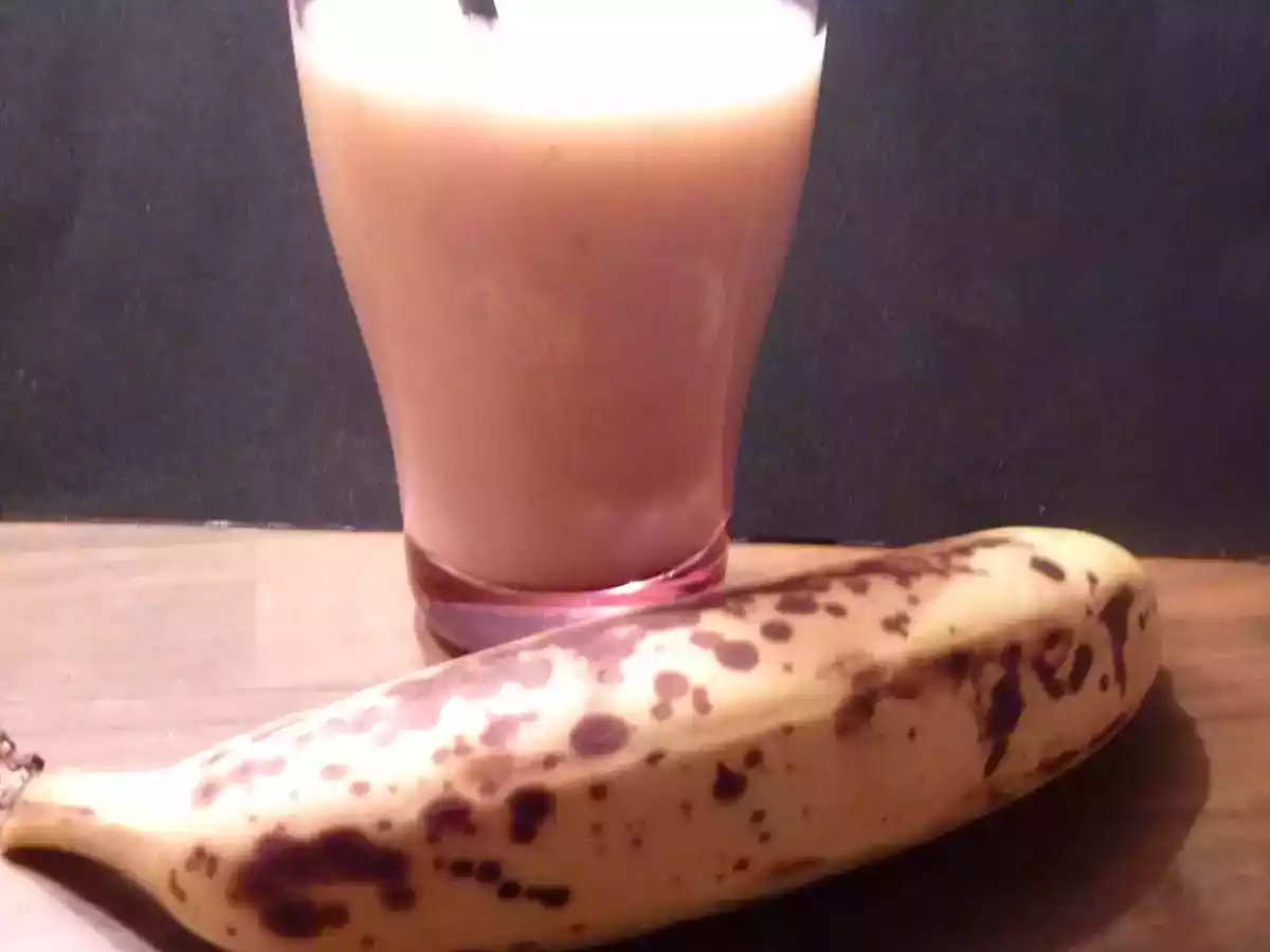 Smoothie banane-érable
