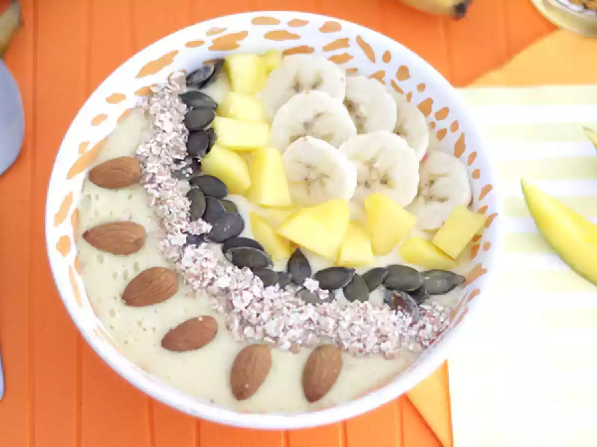Smoothie bowl mangue banane - photo 2