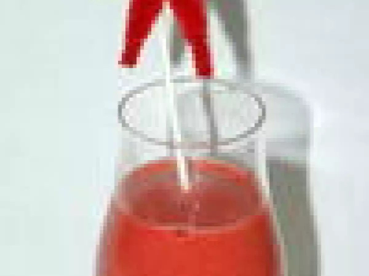 Smoothie fraises rhubarbe