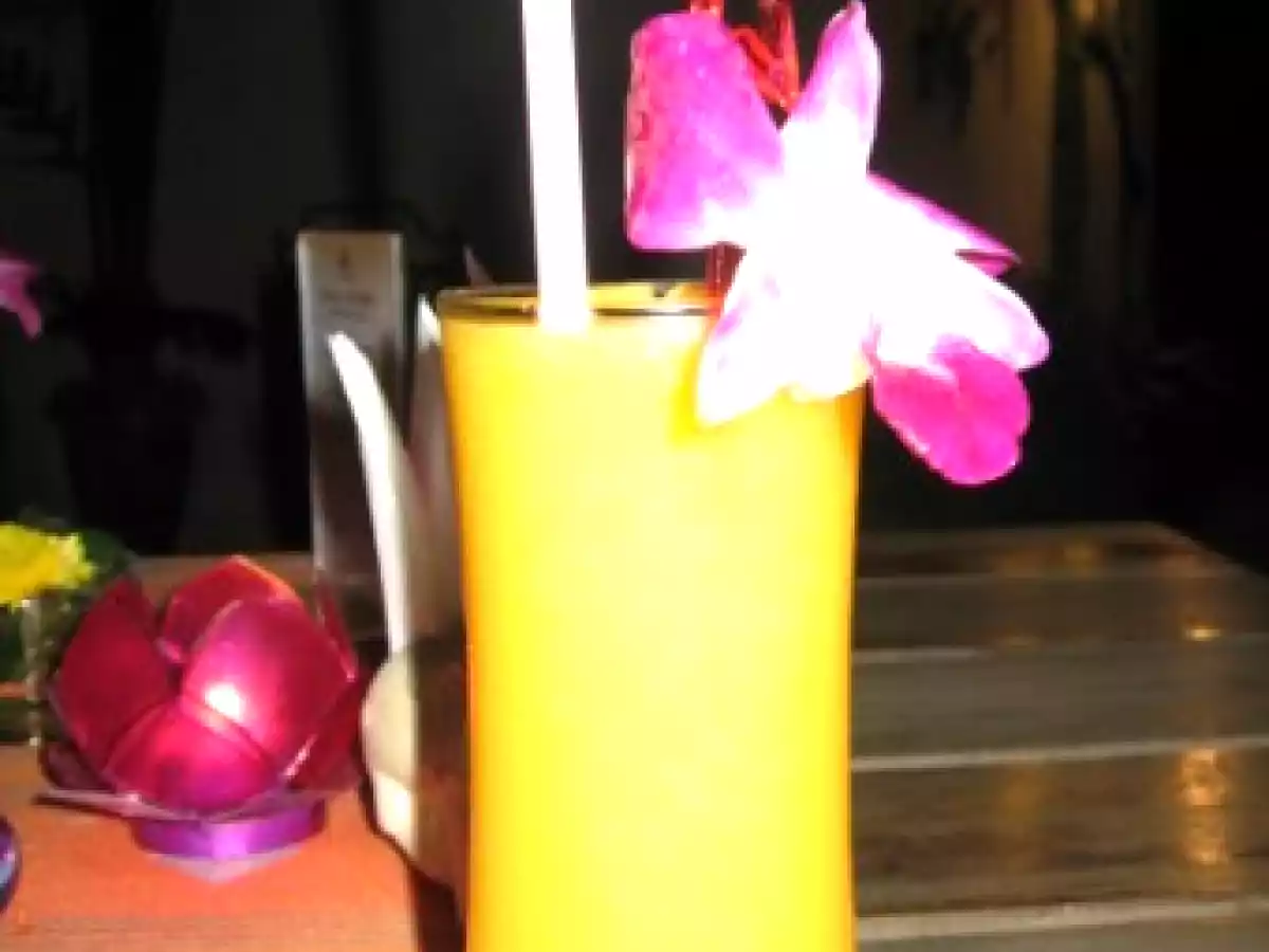 Smoothie thaï à la mangue