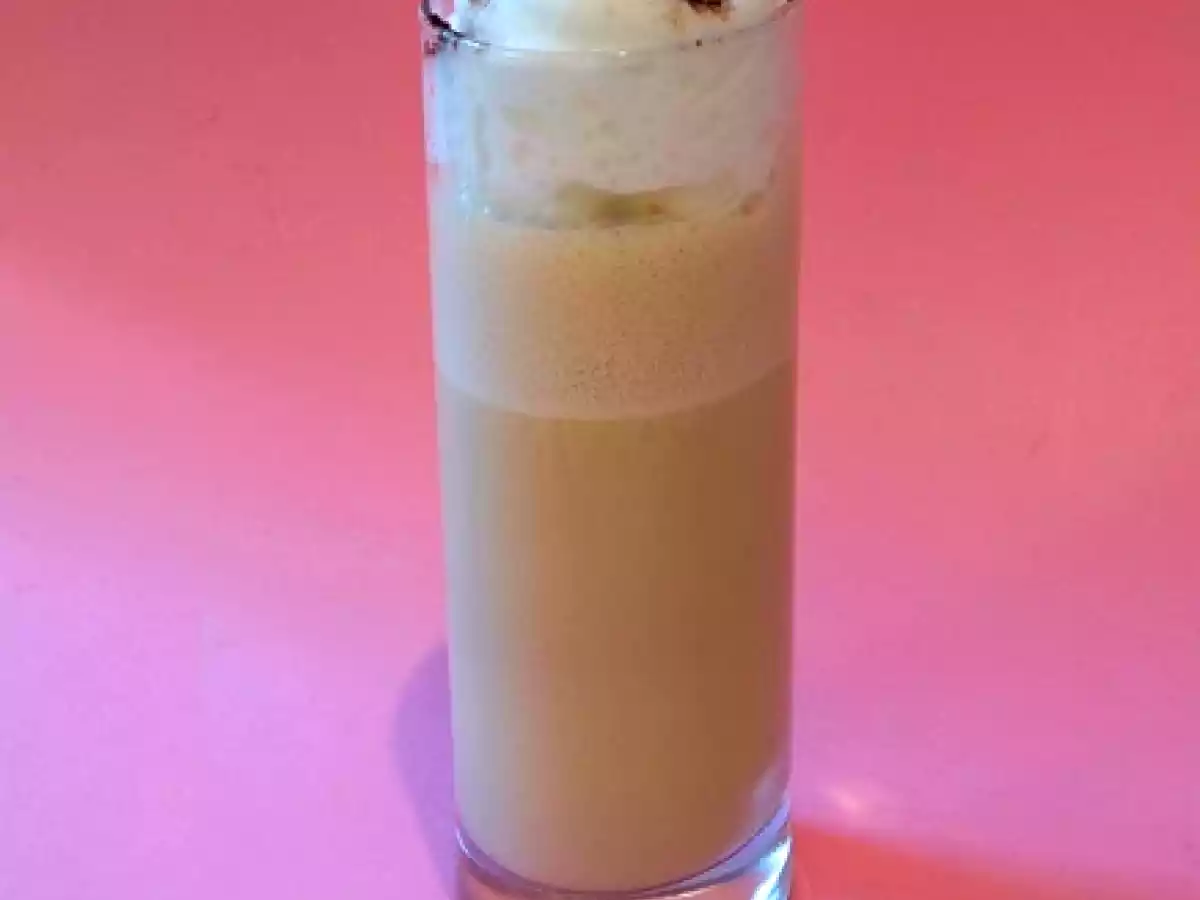 Smoothie tout noisette en cappuccino