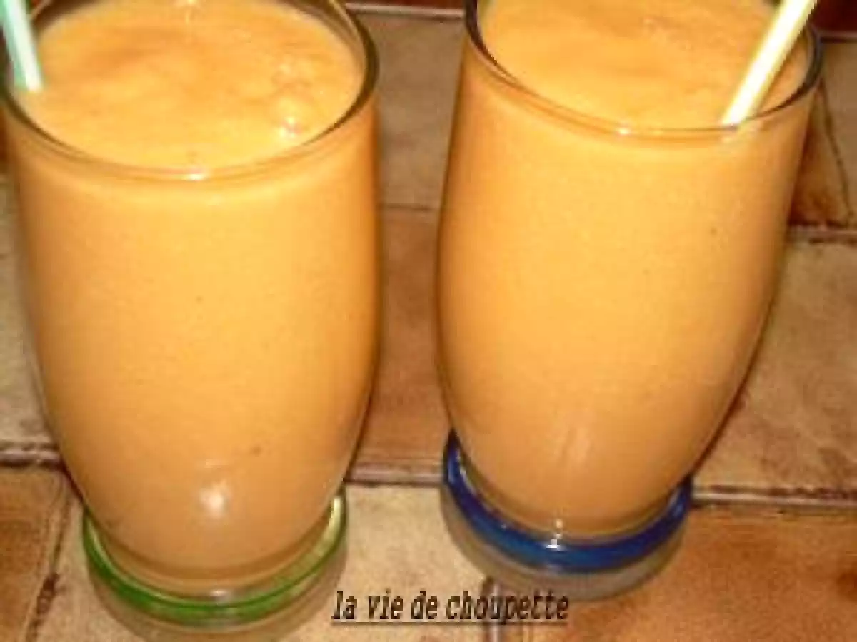 Smoothies melon-coco