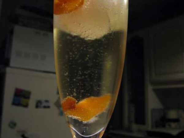 Recette de sorbet au champagne et à la mangue