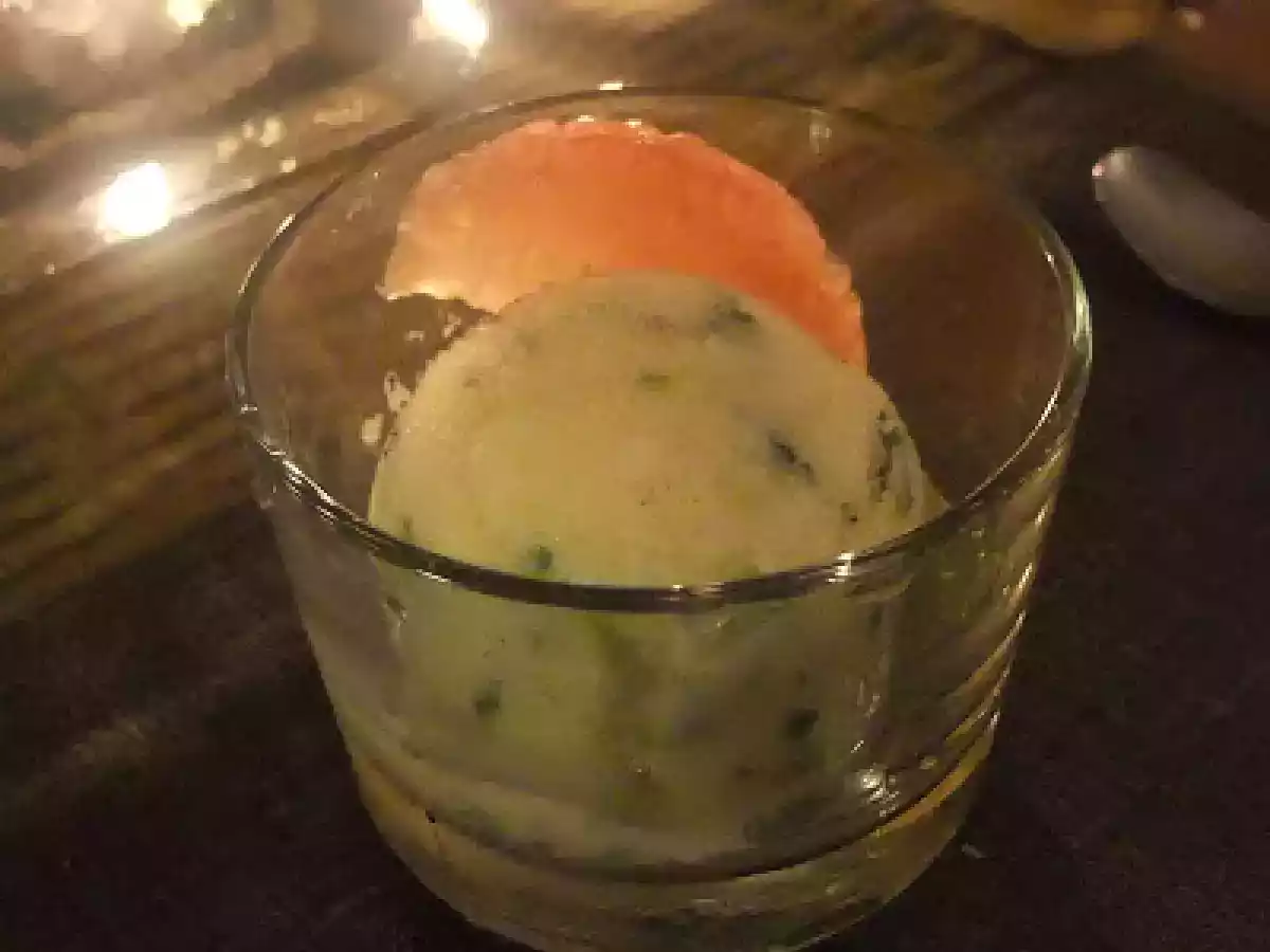 Sorbet au Mojito
