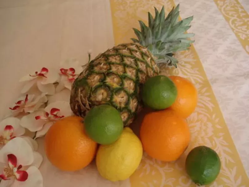 Sorbet aux citrons, Sorbet à l' orange, Sorbet à l'ananas sans sorbetière - photo 2