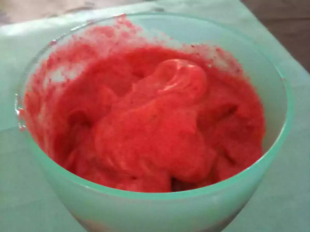 Sorbet aux goyaviers à l'italienne