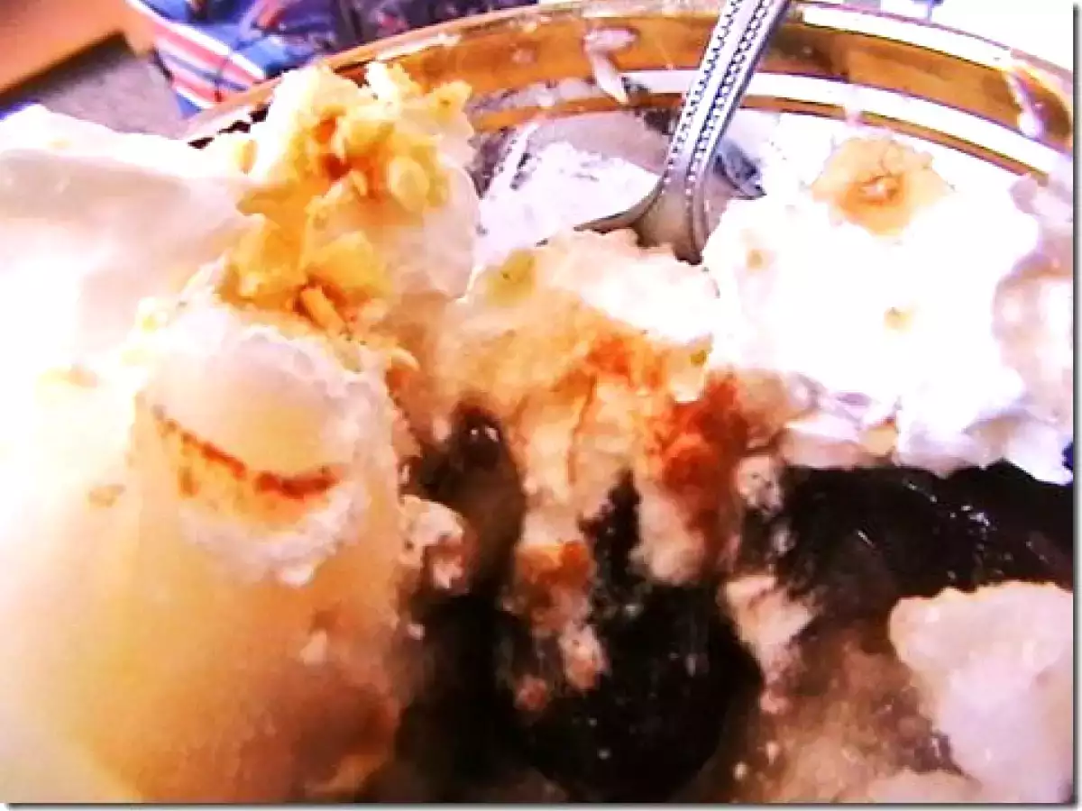 Sorbet aux poires sur un lit de ganache - photo 2