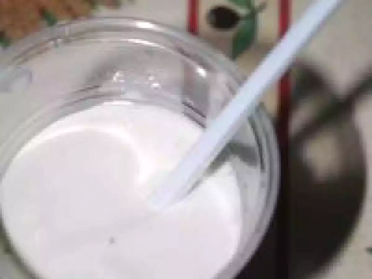 Sorbet-coco antillais à la sorbetière traditionnelle