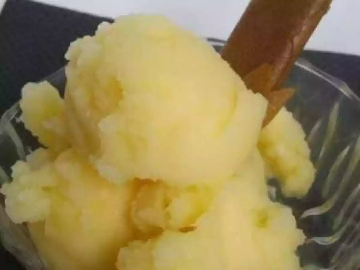 Sorbet pamplemousse bergamote