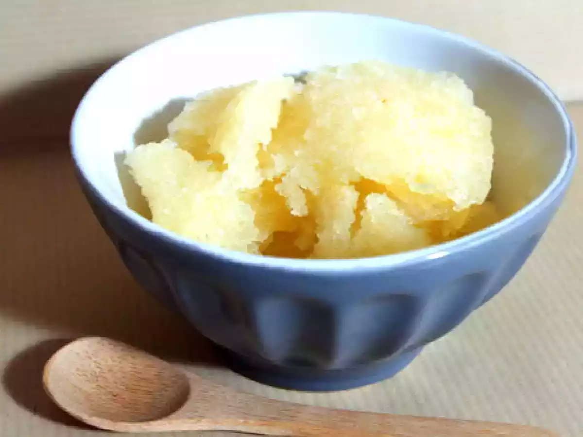 Sorbet pomme/poire.. Et citron