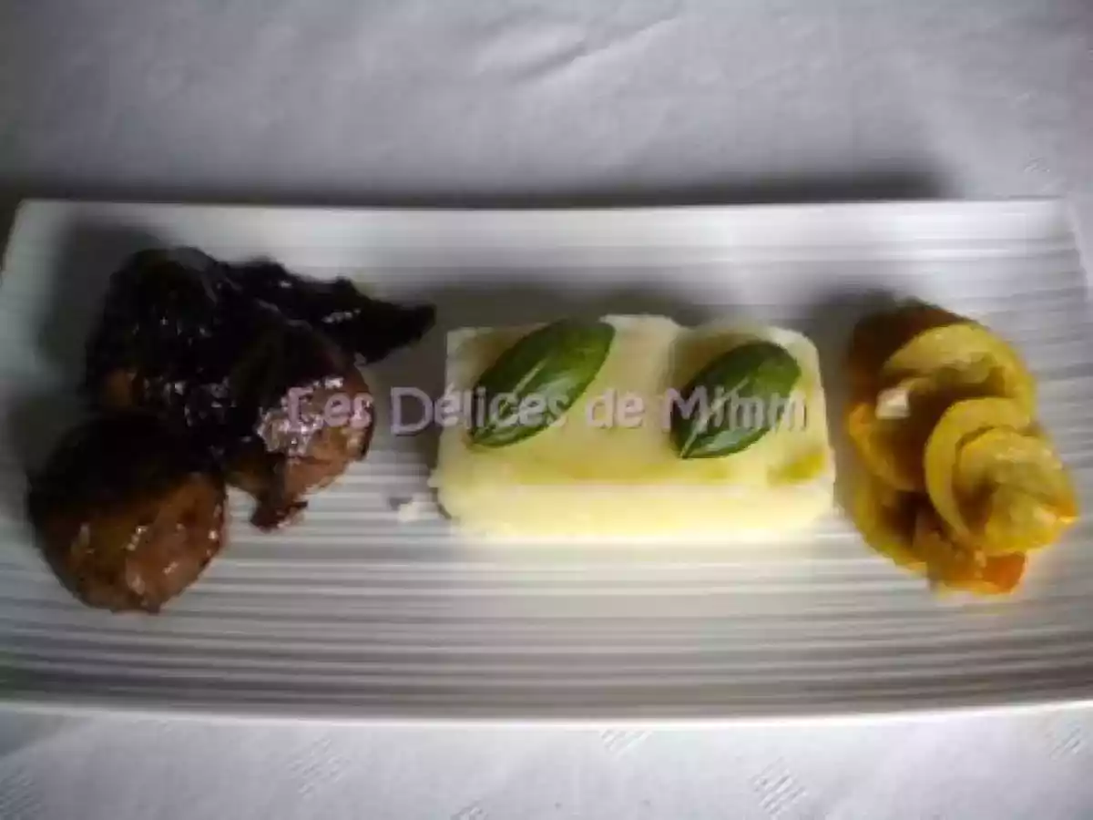 Sot ly laisse de dinde caramélisés au miel