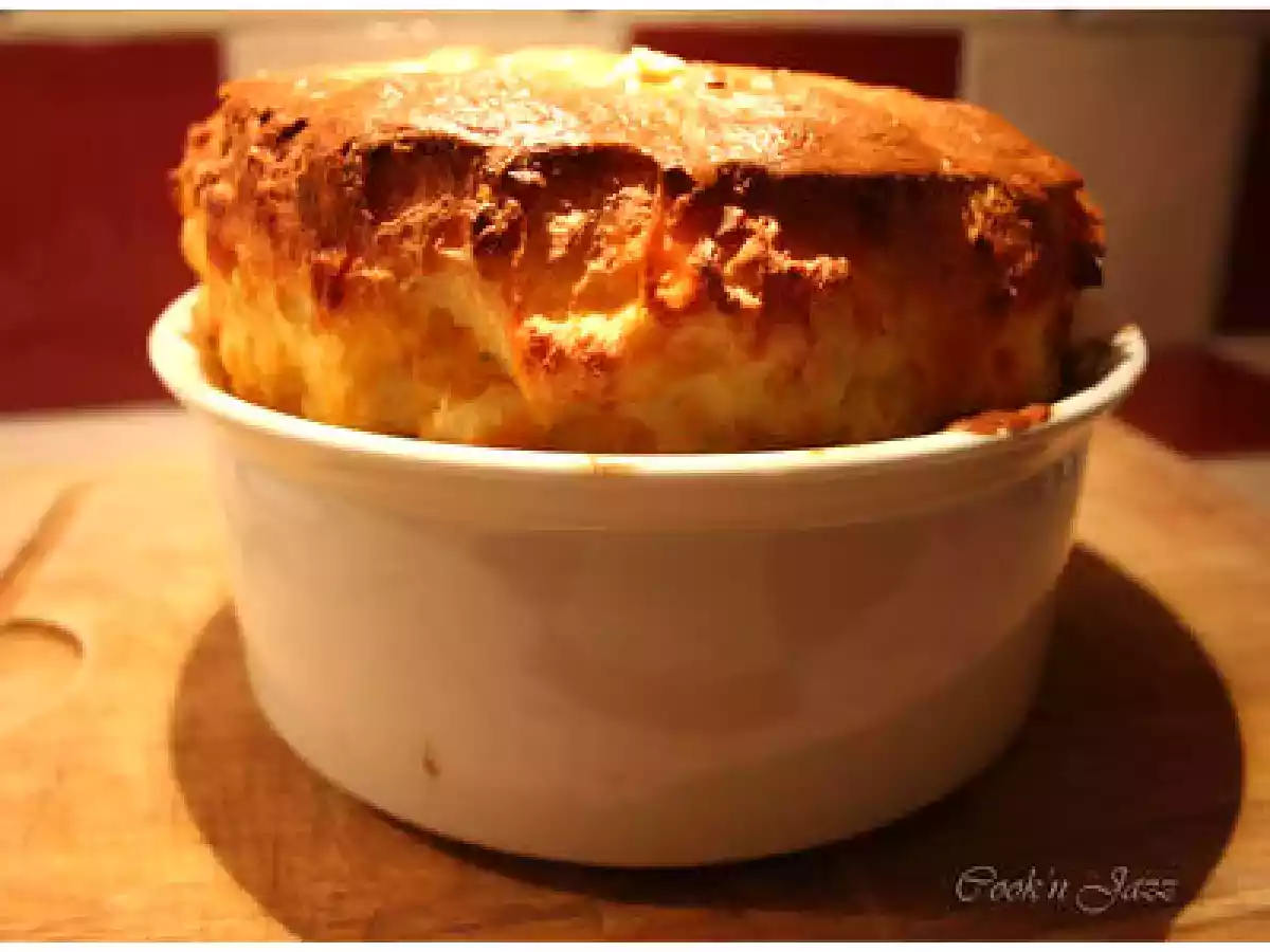 Soufflé à la Mimolette vieille