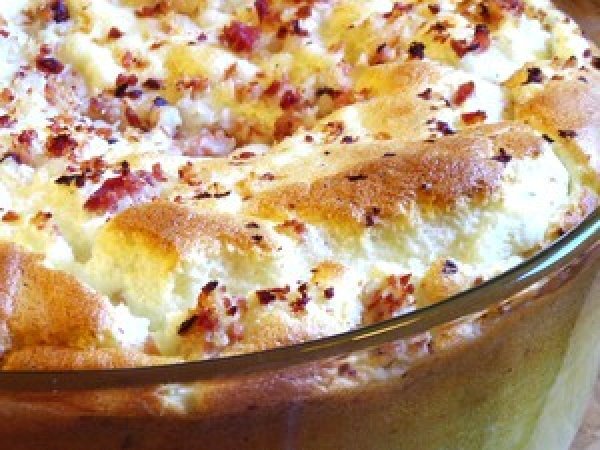 Souffle Au Chou Fleur Et Au Jambon Recette Ptitchef