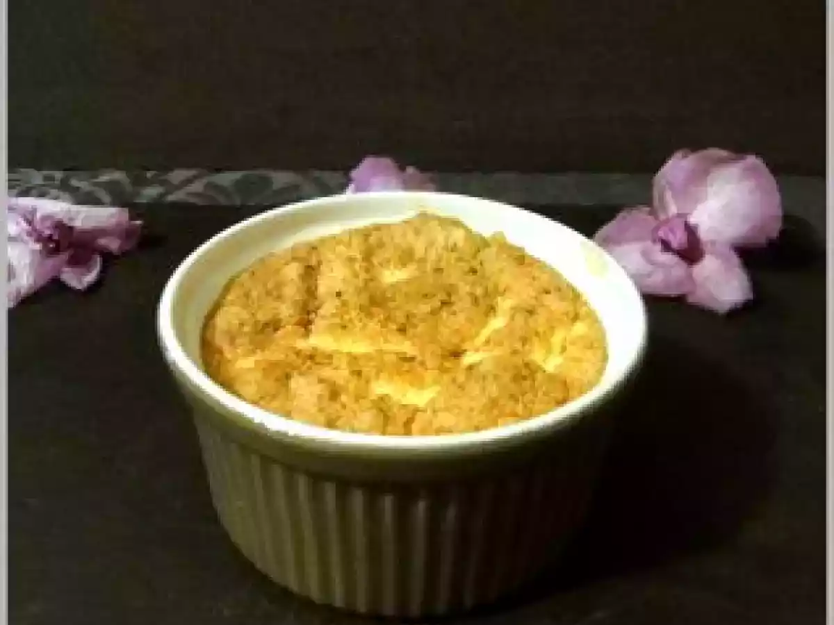 Soufflé au choux fleur et gruyère