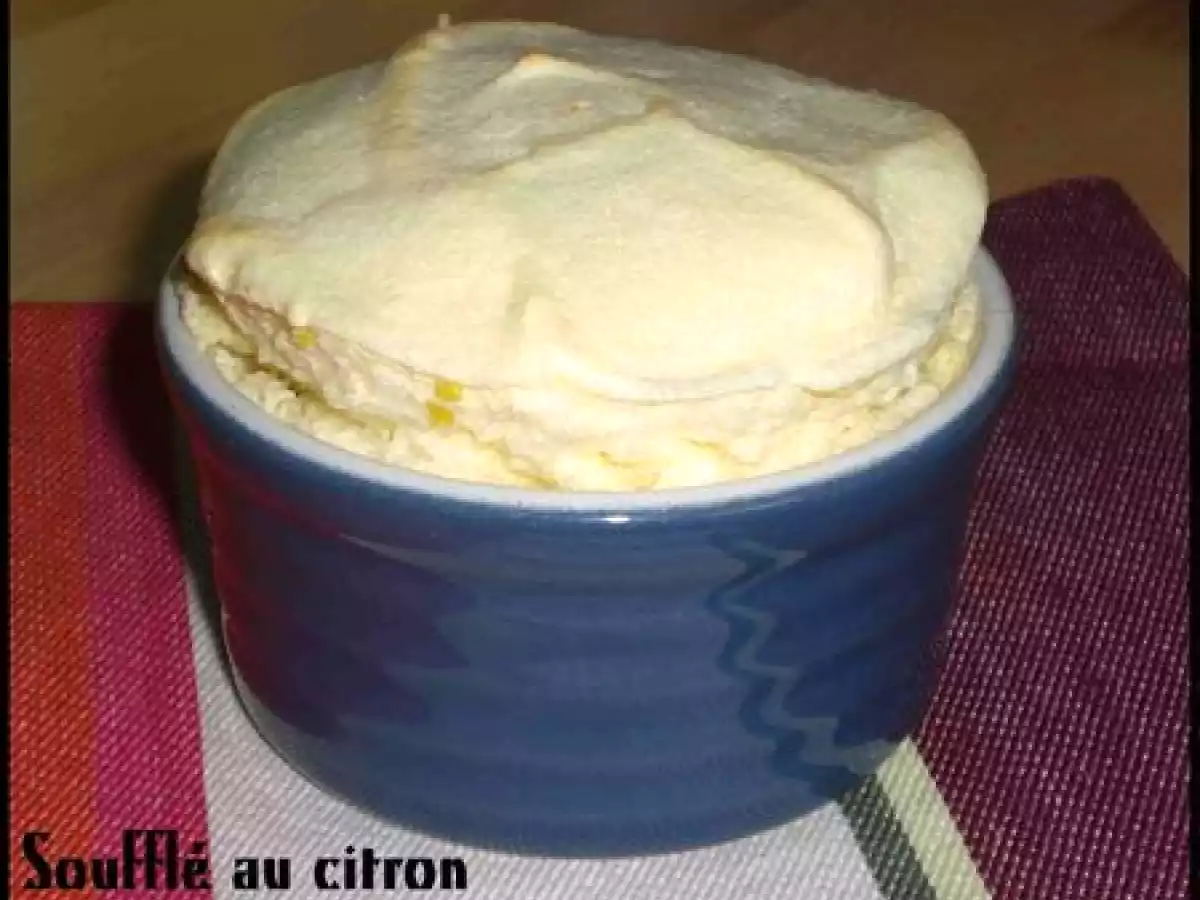 Soufflé au citron