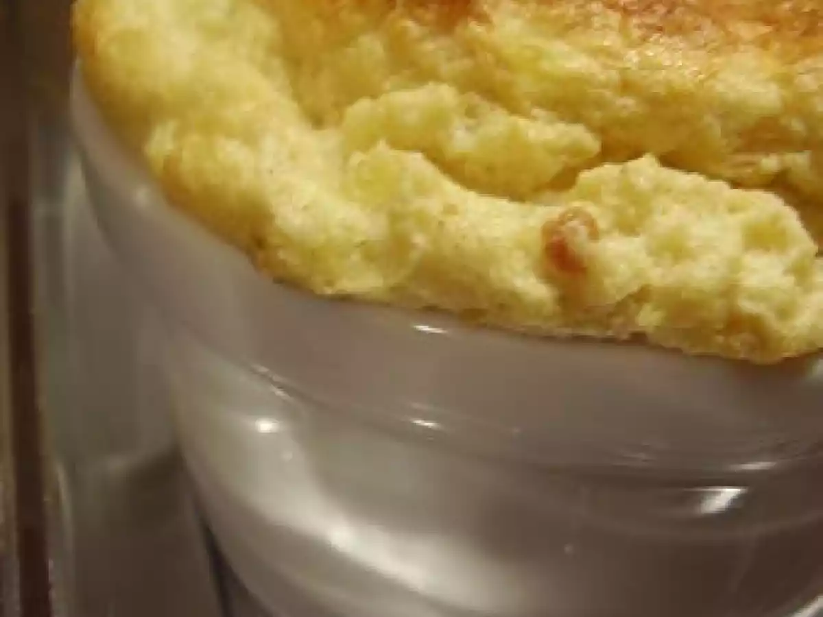 Soufflé au foie gras.Recette festive #12.