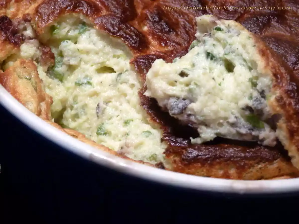 SOUFFLE AU FROMAGE BASQUE ET CONFITURE DE CERISES NOIRES - photo 2