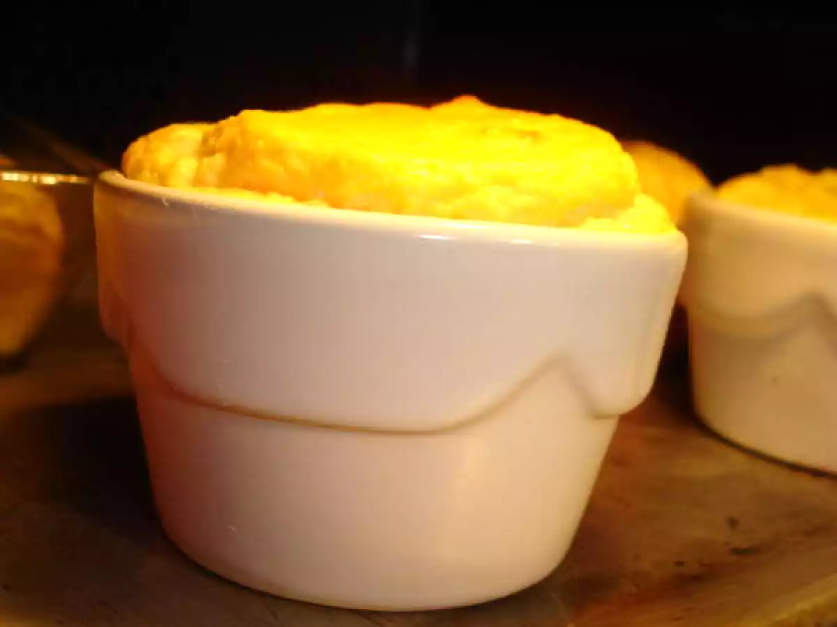 SOUFFLE AU POTIRON ET AU BLEU D'AUVERGNE