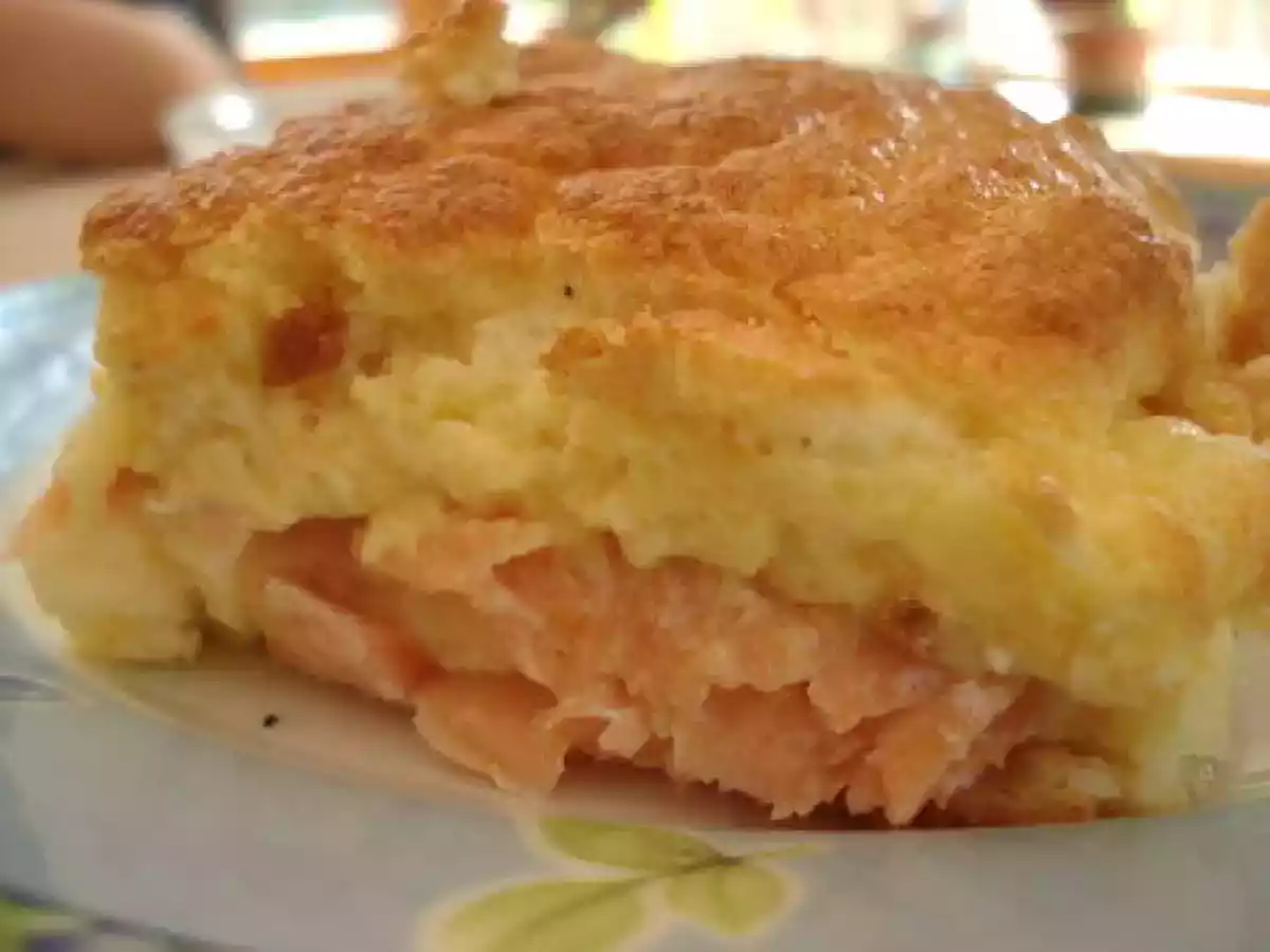 Soufflé au Saumon de sophie