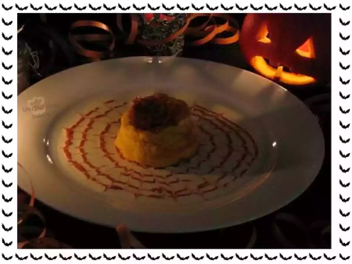 Soufflé d'Halloween sur Toile d'Araignée