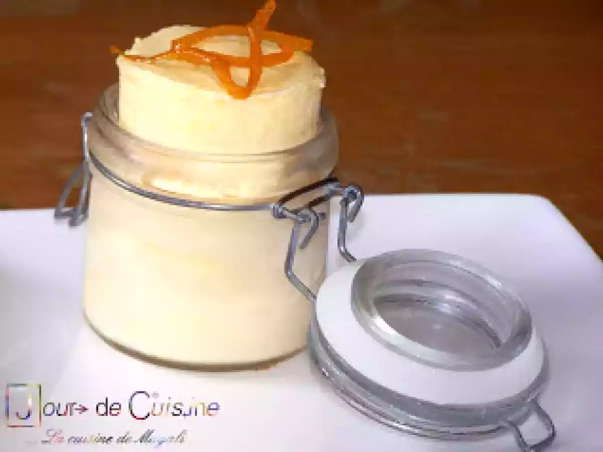 Soufflé glacé à l'orange