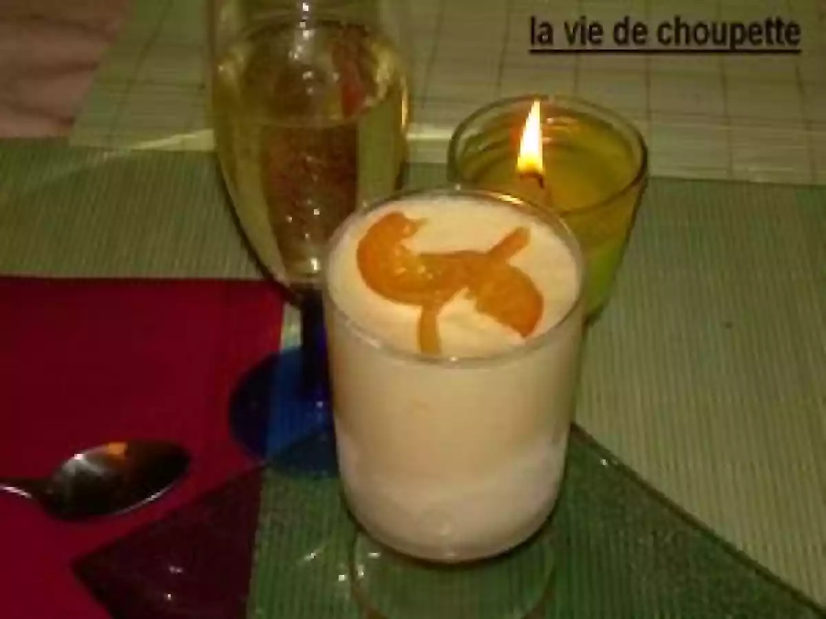 Soufflé glacé au cointreau