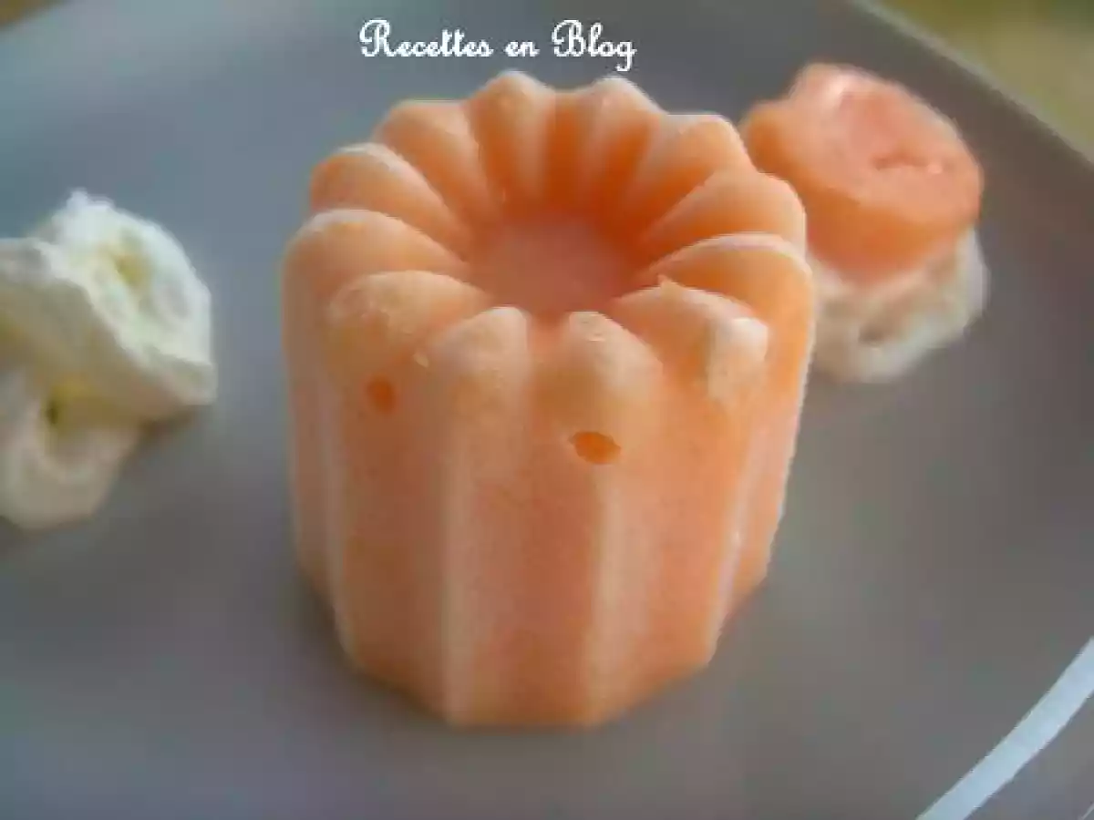 SOUFFLE GLACE AU MELON