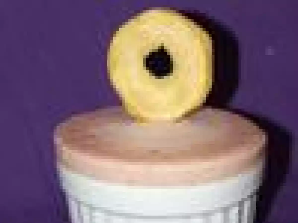 Soufflé glacé aux pêches