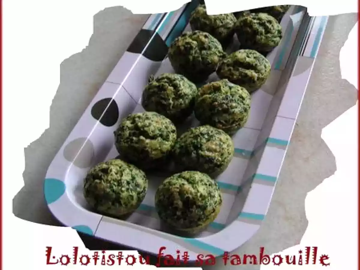 SOUFFLES d'épinards au gruyère