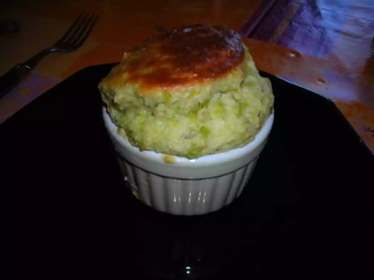 Soufflés de poireaux