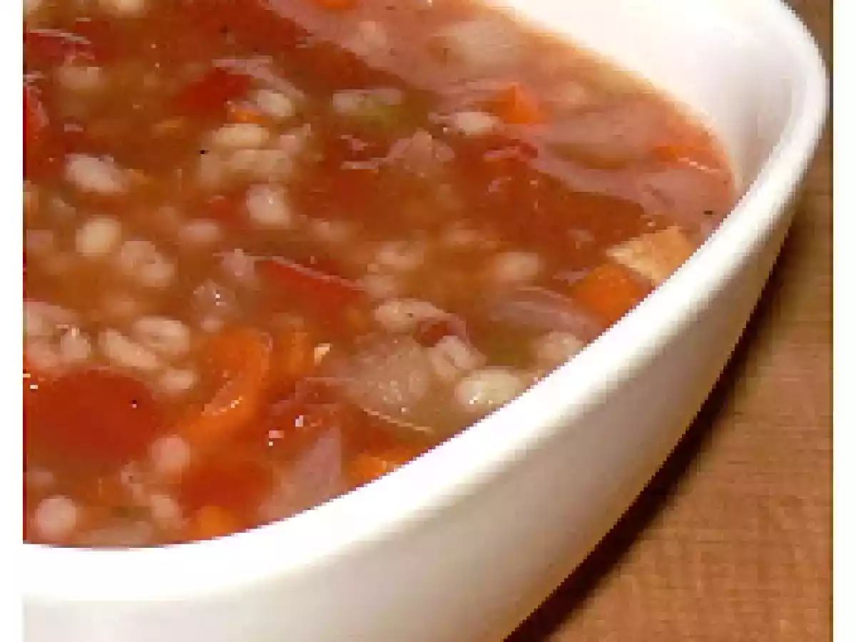 Soupe à l'orge et aux légumes - photo 2
