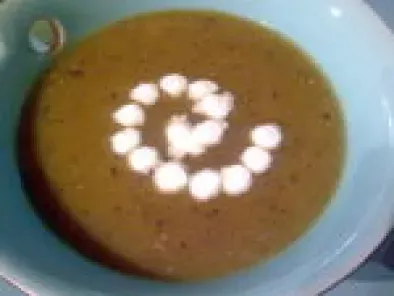 Soupe à la carotte et aux lentilles blondes, photo 2