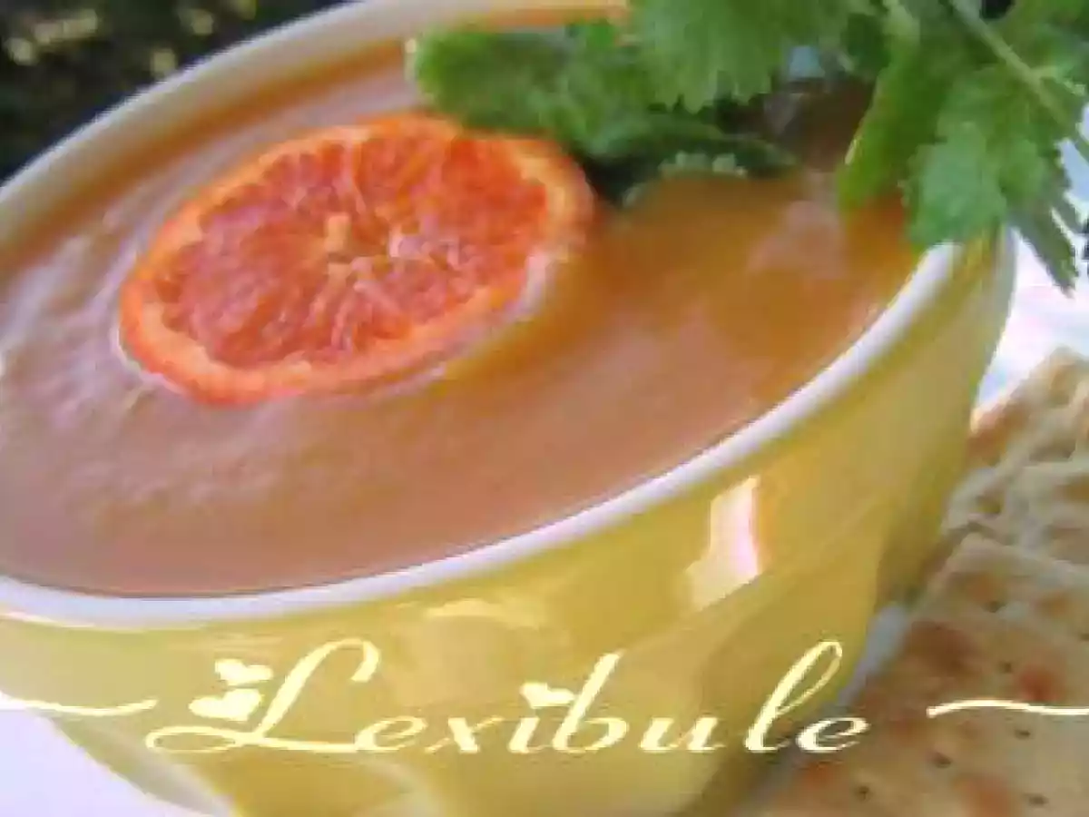 Soupe à la courge, au gingembre et à l'orange - photo 3