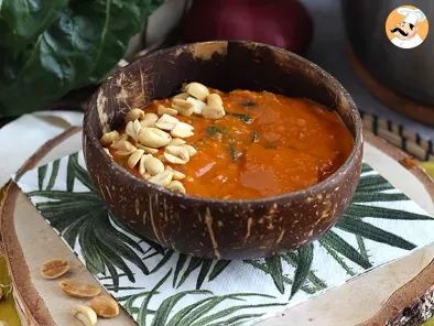 Soupe africaine: tomate, cacahuète et blettes - African Peanut soup - photo 5