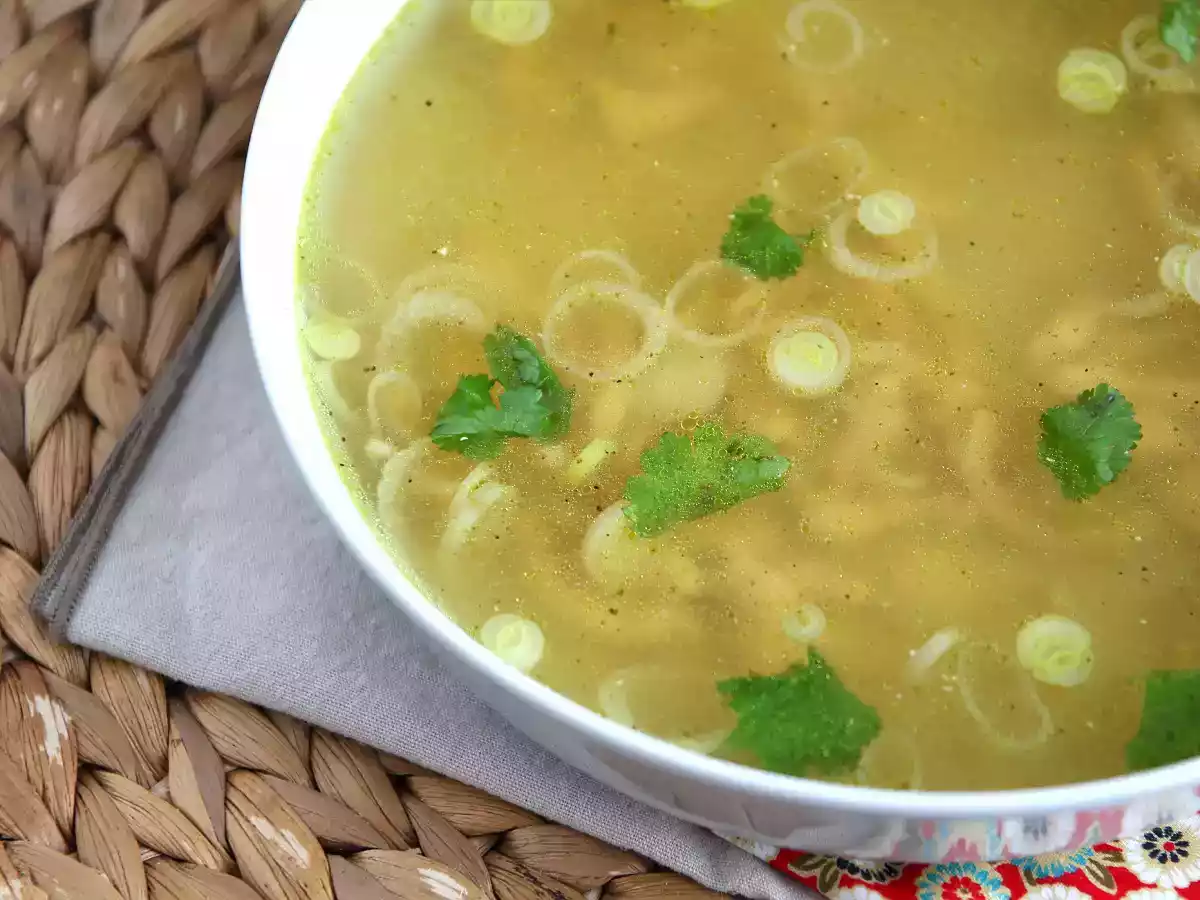 Soupe asiatique au poulet ultra parfumée et réconfortante - photo 3
