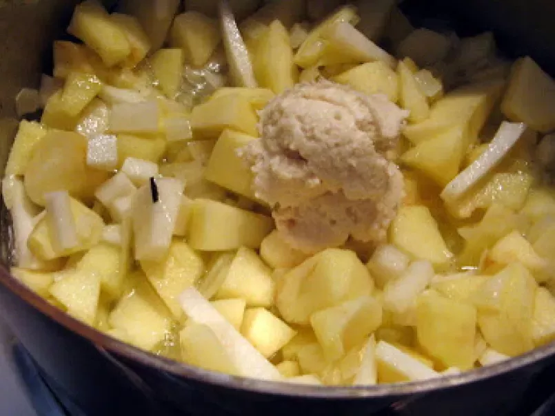 Soupe au raifort frais et aux pommes - Apfel-Meerettichsuppe - photo 3