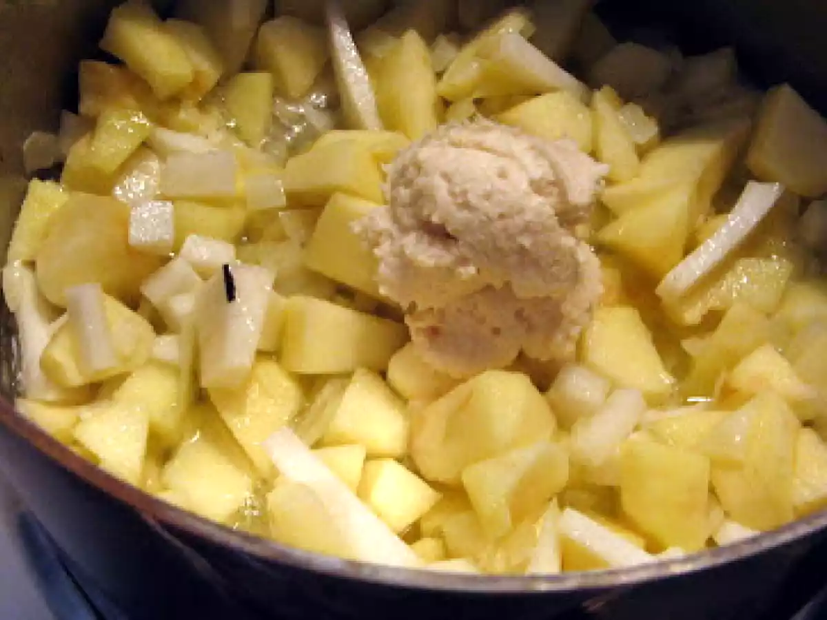 Soupe au raifort frais et aux pommes - Apfel-Meerettichsuppe - photo 3