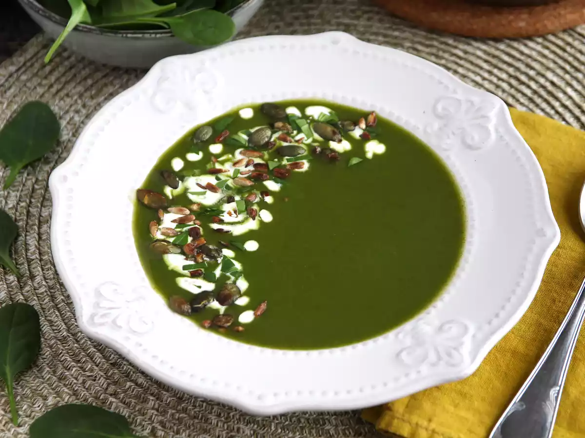 Soupe aux épinards, l'astuce pour faire manger des légumes à tout le monde! - photo 2