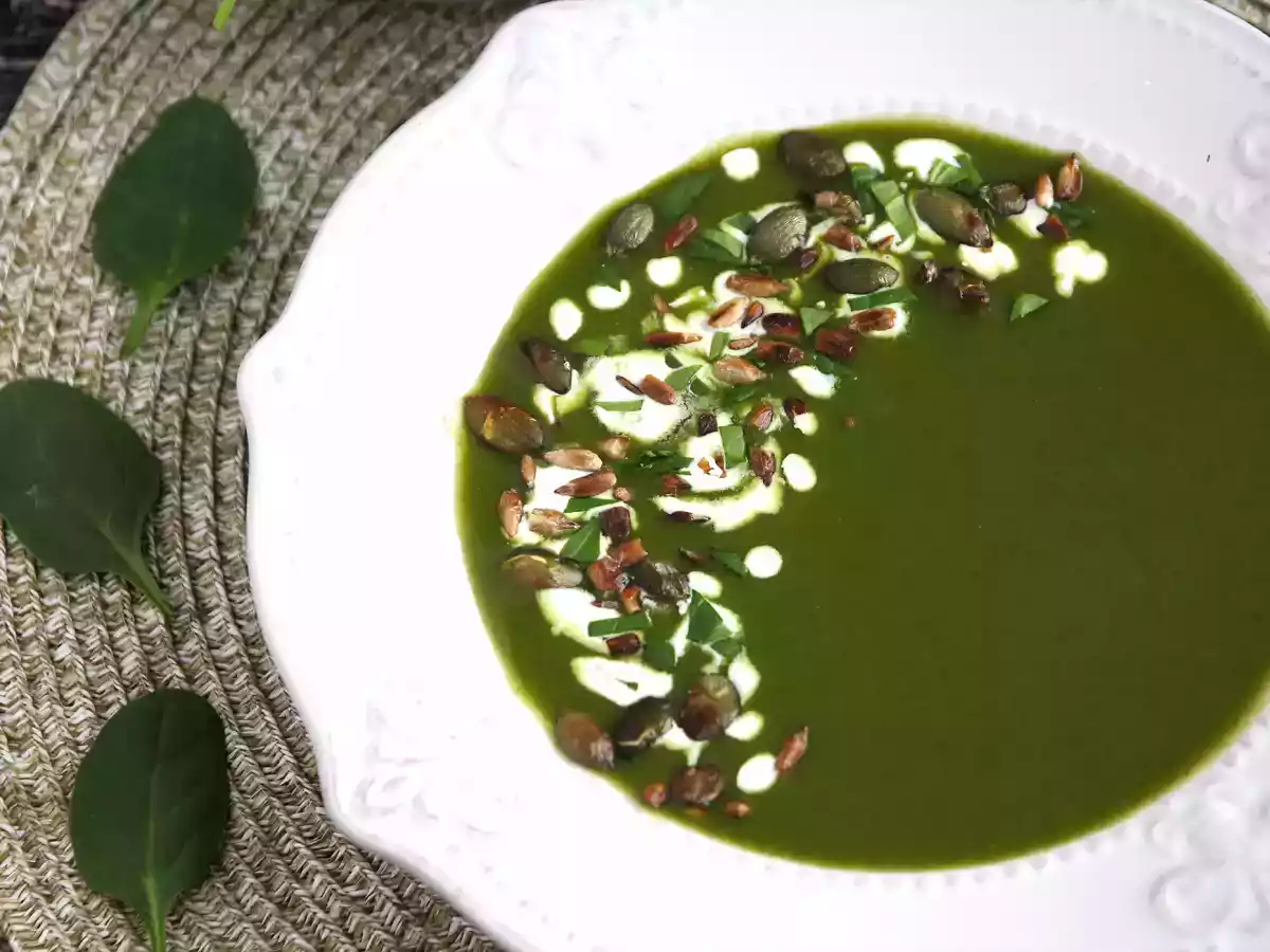 Soupe aux épinards, l'astuce pour faire manger des légumes à tout le monde! - photo 3