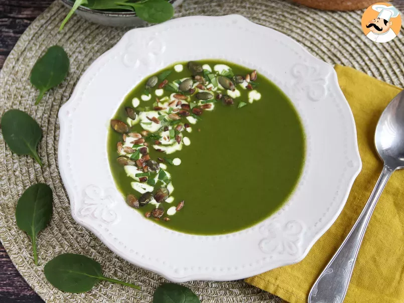 Soupe aux épinards, l'astuce pour faire manger des légumes à tout le monde!, photo 4