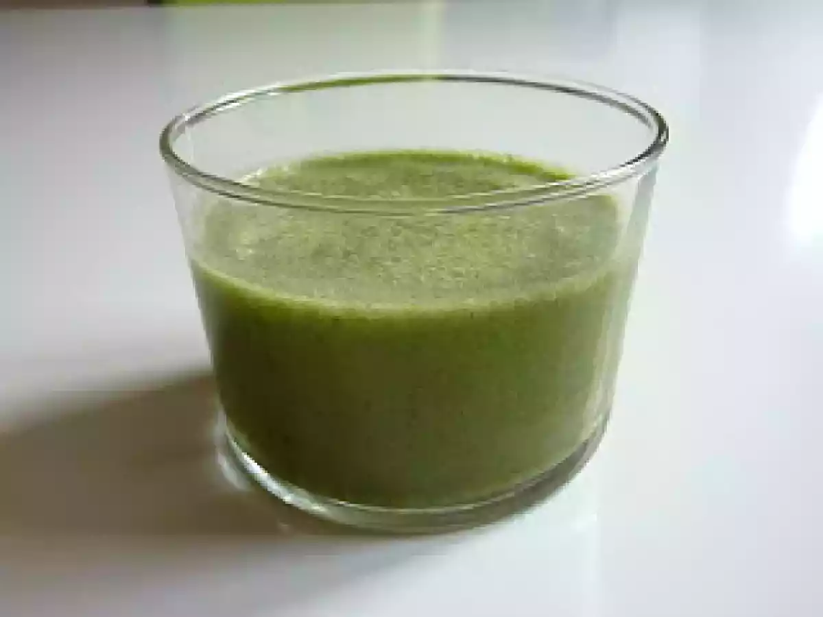 Soupe aux fanes de carottes