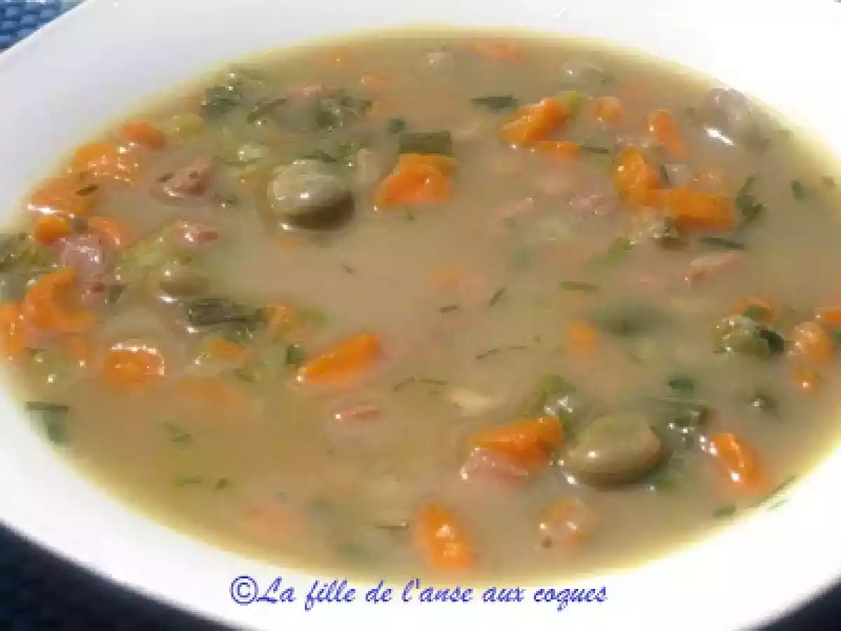 SOUPE AUX GOURGANES