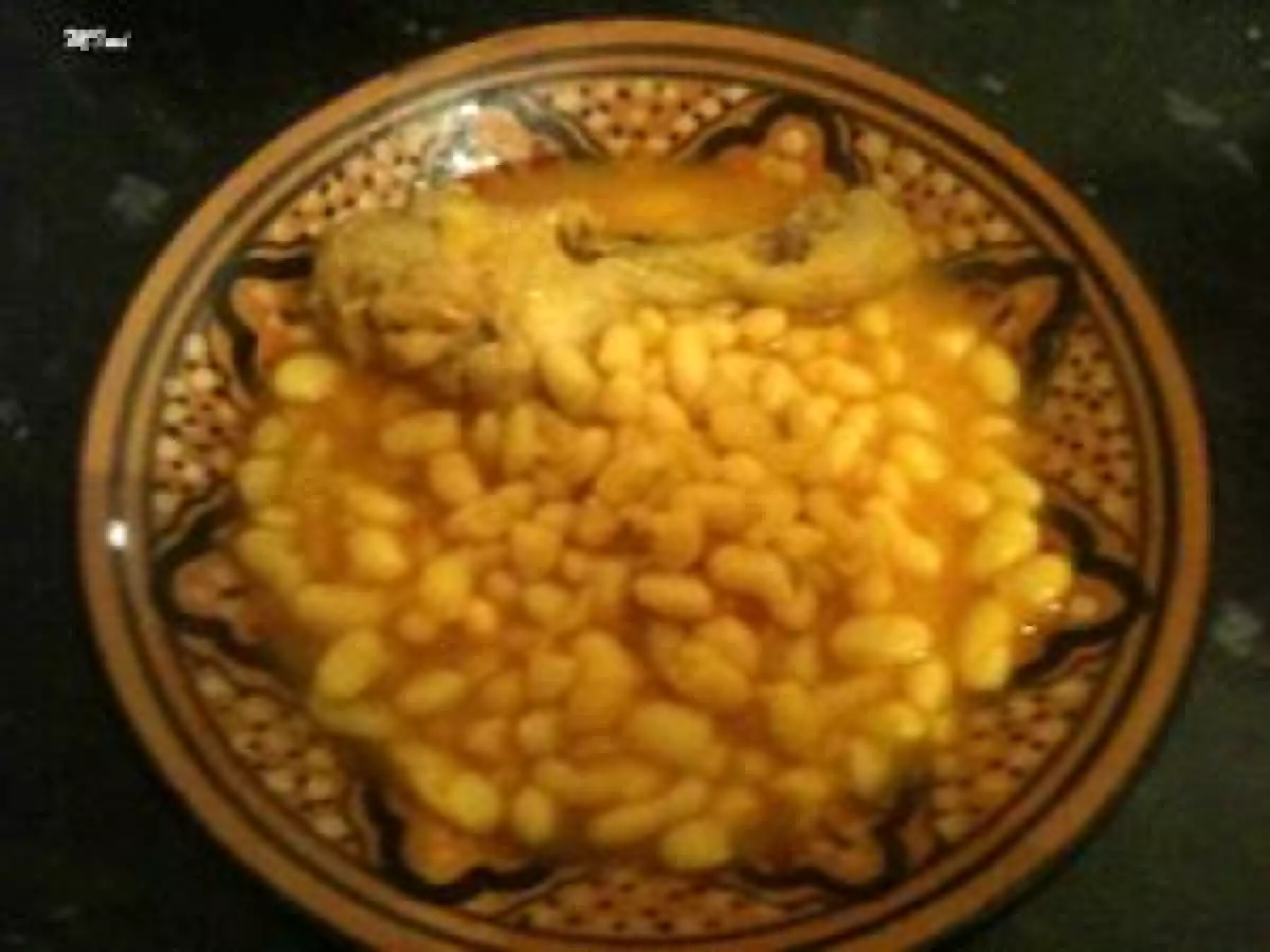 Soupe aux haricot blanc ( mar9a bil loubia)