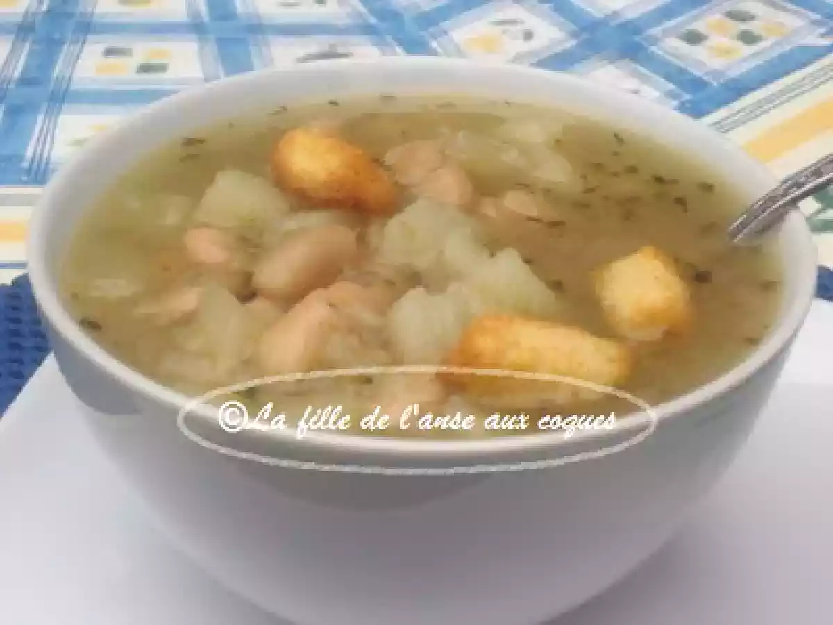 SOUPE AUX HARICOTS BLANCS